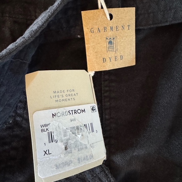 NWT Faherty Women's Crushed Velvet Tie Waist Jogger Garment Dyed / XLarge - Picture 6 of 13